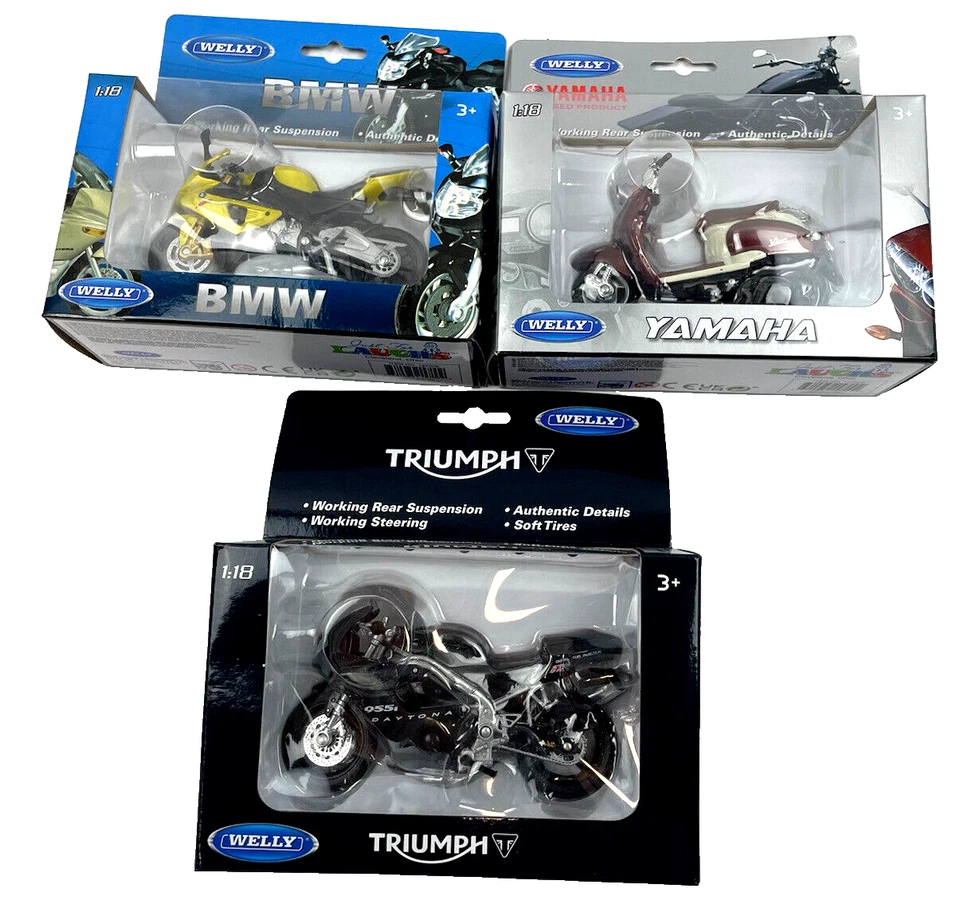 Welly Yamaha 1 18 TZ250M 1994 Diecast Model Motorcycle Authentic Details