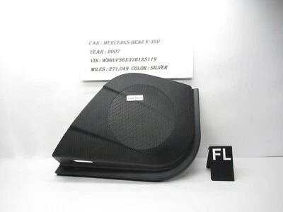 Cubierta de altavoz panel de puerta delantera izquierda Mercedes-Benz E350 2006-2009 A2117200148 OEM Foto 1 de 4