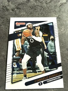 D'Angelo Russell Timberwolves 2021-22 Panini Donruss #82 - Picture 1 of 2