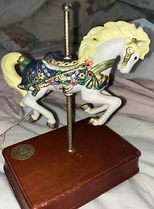 Heritage House Carousel Collection Carousel Horse Music Box Alexander Limited # - Picture 1 of 4