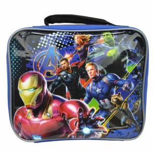 Marvel Avengers Kids Boys Insulated Lunch Bag School Lunchbox NEW - Picture 1 of 8