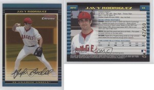 2002 Bowman Chrome Draft Picks & Prospects /50 Javy Rodriguez #BDP77 Rookie RC