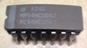 Inverter esagonale militare nazionale MM54HCU04J - NOS - Foto 1 di 1
