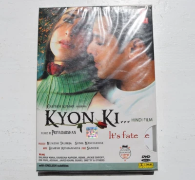 KYON KI ~ 2-DISC BOLLYWOOD DVD ~ salman khan, kareena kapoor, rimi sen, jackie s - Image 1 of 2