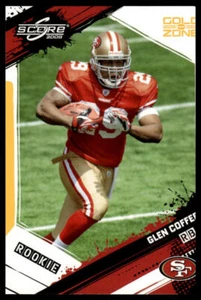 2009 Score #341 Glen Coffee Gold Zone #/249 - Picture 1 of 2