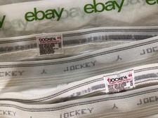 Jockey Classic Brief men 44 white Y-Front underwear (Lot 2 Pair) Vtg Nos Oop New