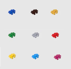 4x Lego 11253 Sports Roller Skate Compatible With Lego - Picture 1 of 8