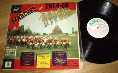 THE SOUTHERN COMMAND BAND *OZ 1st Press 12" LP ' MARCHES OF 1914-18 ' 1959 VGC+ - Image 1 of 2