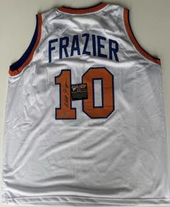 Camiseta deportiva firmada por Walt Frazier de los White Knicks con certificado de autenticidad Holo 🔥 - Imagen 1 de 5