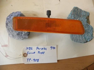 1986 Porsche 944 Front Right Fender Side Marker Amber Light - Picture 1 of 7