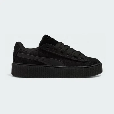 Puma Fenty X Rihanna Creeper Phatty Black Corduroy Unisex Trainers 399870 03
