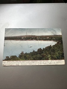 Geneva Bay From Otto Youngs Villa Near Chicago Vintge postcard Color - Picture 1 of 11