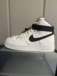 Nike Air Force 1 High '07 AF1 White Black Men's Shoes Size 9.5 CT2303-100) - Picture 1 of 10