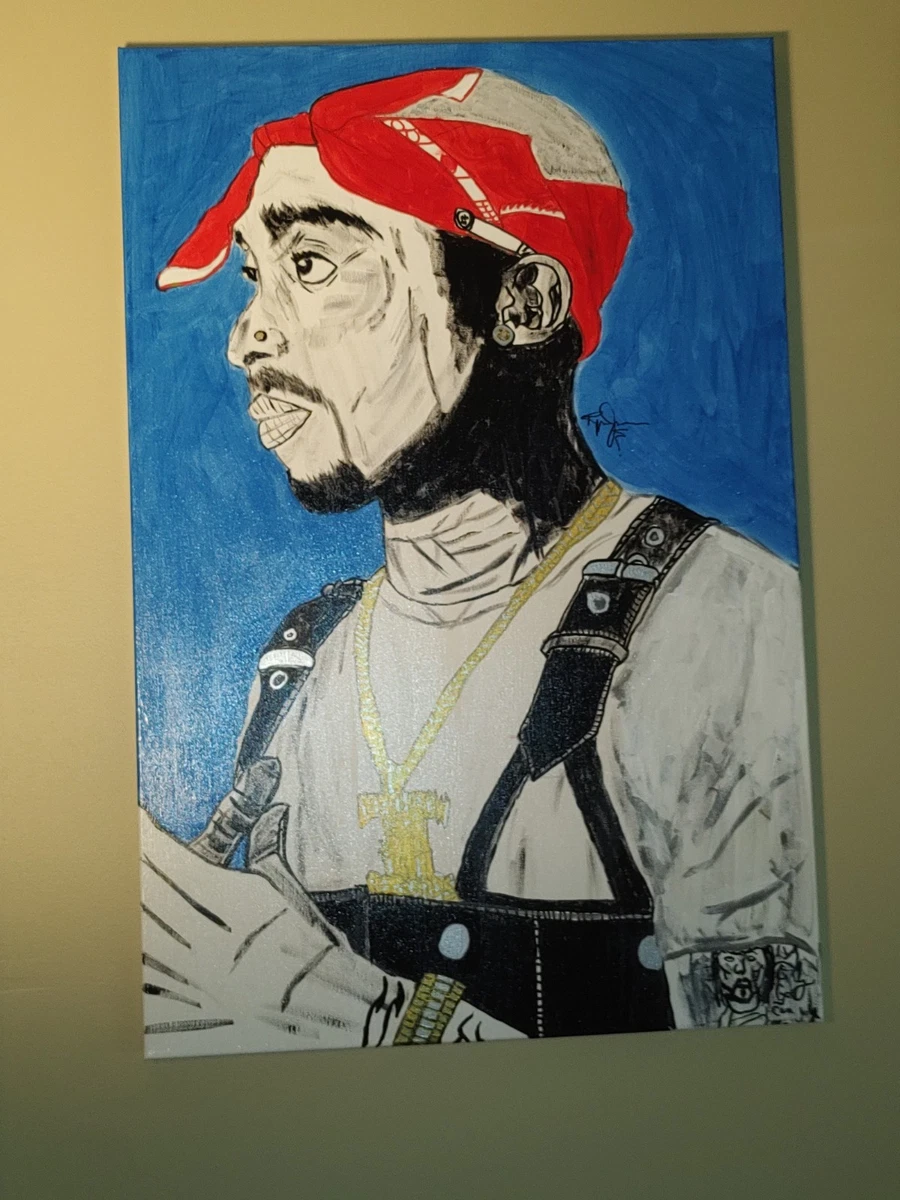2pac Canvas In Art Paintings for sale | eBay