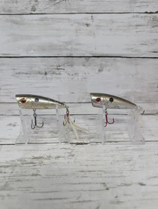 (2) Xcalibur XZ2 ZellPop 2 1/4" POPPER Topwater Surface 1/4oz - Free Shipping - Picture 1 of 5