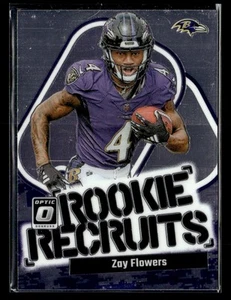 2023 Donruss Optic #20 Zay Flowers Rookie Recruits RC - Picture 1 of 2
