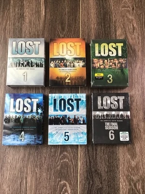 LOST Complete Series DVD Seasons 1-6 Boxed Sets  Seasons 3 And 6 Sealed - Image 1 of 4