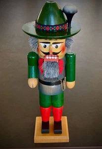 Vintage Steinbach Volkskunst Nutcracker | Octoberfest Man | W. Germany 11" Wood - Picture 1 of 24
