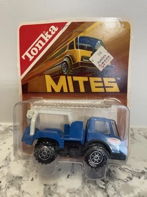 Vintage Tonka Mites Wrecker Tow Truck 1976 New In Package #148 Working Tow Hook - Image 1 of 4