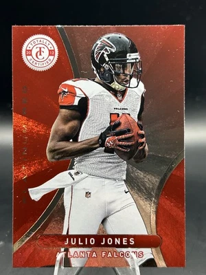 JULIO JONES 🔥 SP 2012 Totally Certified Platinum Red Foil Color Match No. 46 - Image 1 of 2