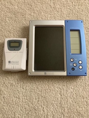 Oregon Scientific Photo Frame Wireless Weather Station & Atomic Clock - Image 1 of 4
