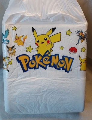  Mega Pañal Desechable ABDL Adulto - Pokemon - LEER DESCRIPCIÓN COMPLETA  Foto 1 de 2