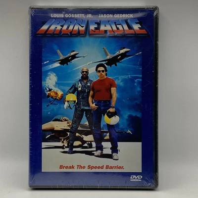 Iron Eagle (DVD, 1999) Louis Gosset, Jr. Jason Gedrick Action Flight Drama NEW Foto 1 de 4
