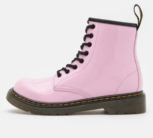 Dr. Martens 1460 Pale Pink UK (5) Patent Lamper Leather 1460 Combat Boots BNWD - Picture 1 of 19