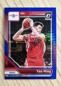 2024-25 donruss Optic basketball Yao Ming Blue Hyper Prizm 128/175 - Picture 1 of 3