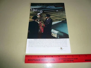 1963 Cadillac with Chauffeurs - Ad/Advertisement - Vintage - Picture 1 of 1
