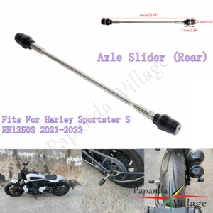 Rear Axle Slider Wheel Falling Crash Bar For Harley Sportster S RH1250S 2021-25 - Picture 1 of 5