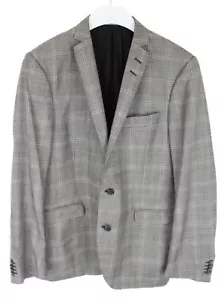 Tiger Of Sweden Nordi Blazer Men (EU) 52 Wool Checked Notch Single Breasted - Picture 1 of 7