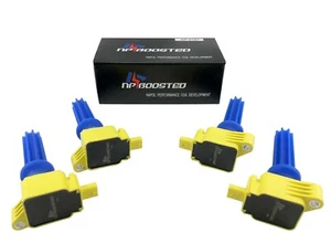 4 Ignition Coil Packs for 2012-2019 Ecoboost Mustang Focus RS 2.3L ST 2.0L Turbo - Picture 1 of 3