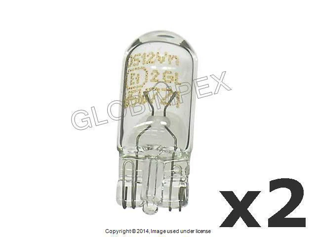 Audi (84-10) Bombilla 5W (194) sin Base OEM NUEVO (2) + 1 año de Garantía Foto 1 de 1