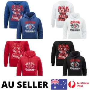 Your Brand Hoodie Man Risk Takers And Rread Makers Only Have Money - AU Stock - Picture 1 of 14