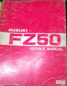 MANUAL DE SERVICIO SUZUKI FZ50 1979 - Imagen 1 de 1