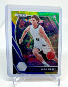 2021-22 Panini Prizm Draft Picks JOSH GIDDEY RC Blue Yellow Green Choice Prizm