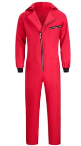 Money Heist Hooded Jumpsuit Costume Fancy Dress - Medium (FD154) - Picture 1 of 1