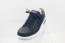 skechers lace up sneakers hombre azul