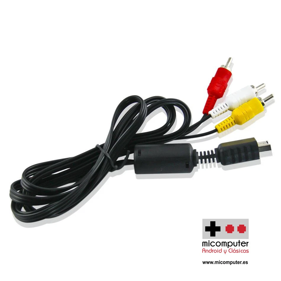 Cable Video AV RCA componentes ALTA CALIDAD PS1 PS2 PS3 Components PlayStation - Imagen 1 de 1