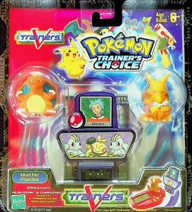 V Trainers Pokemon Battle Packs: Grawly w/Alakazam&Charizard (2004)-Hasbro-New - Picture 1 of 3