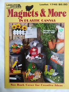 Leisure Arts | 1745 | Plastic Canvas | Magnets & More in Plastic Canvas - Picture 1 of 2