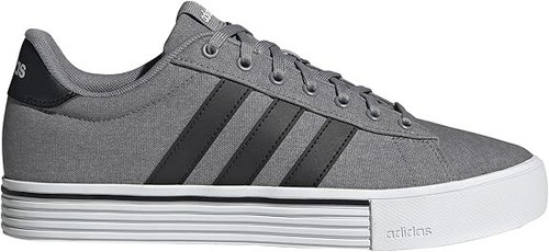 Scarpe sneaker Adidas Daily 4.0 grigie e nere nuove $110 taglia 13 da uomo