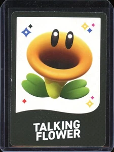 Super Mario Bros. Wonder Trading Cards TALKING FLOWER Nintendo Promo Exclusive - Picture 1 of 2