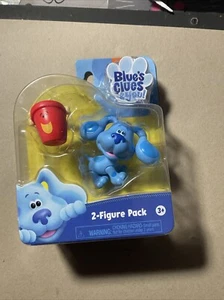 Nickelodeon Blue's Clues And You 2 Figure Play Pack Blue Dog Pail Character New - Picture 1 of 3
