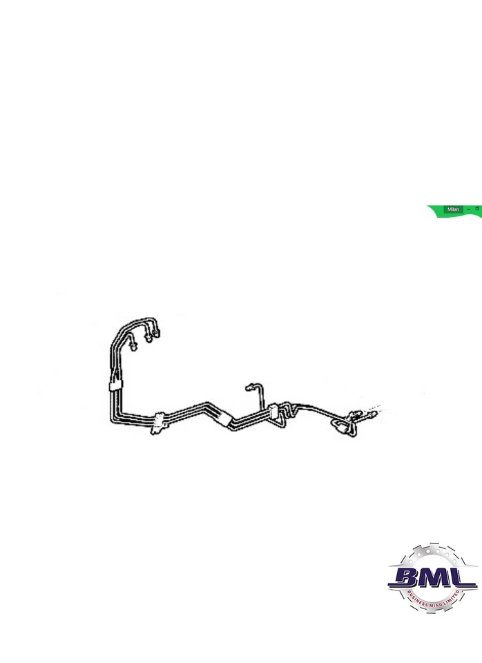 JAGUAR S-TYPE 99 - 08 BAJO PISO A MODULADOR Y MANGUERA FLEXIBLE DELANTERA DE RH XR851953 Foto 1 de 1