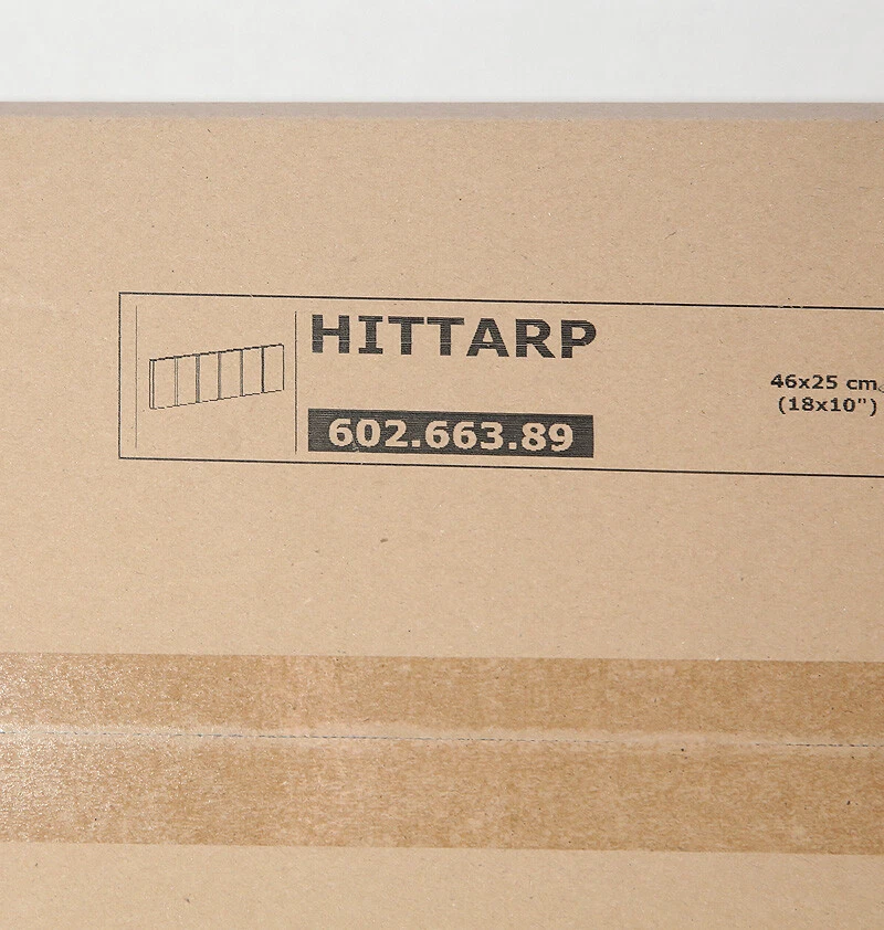 宜家 Hittarp 抽屉前挡板 白色 602.663.89 18x10 18X10 18"X10"全新带盒 — 第 1/1 张图片