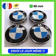 4X Cache Moyeu BMW 68mm Auto Clipser Jante Centre De Roue Enjoliveur Logo NEUF