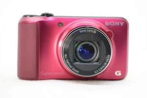 Sony DSC-HX10V Cyber Shot Digital Camera Red 16x 18.9MP Compact Working - Picture 1 of 6