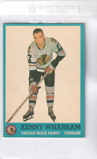 1962-63 Topps Kenny Wharram Chicago Black Hawks # 39 EX
